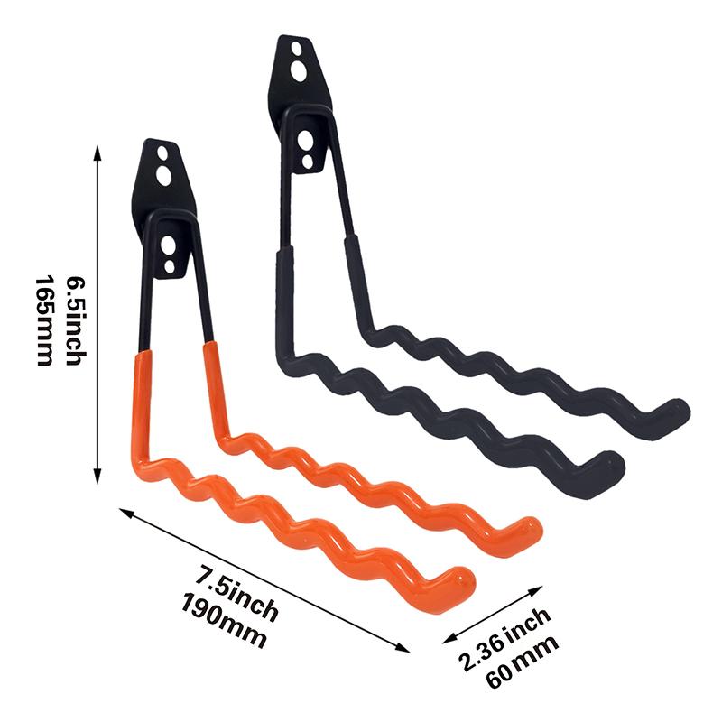 Настенный держатель для ракеток, держатель для теннисных ракеток, держатель для бадминтонных ракеток, настенный волновой крюк для хранения, вмещает несколько ракеток, стойка