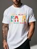 Mens Funny Spanish Humor Graphic TShirt  Best Dad in the World Bilingual Design with Geometric Patterns