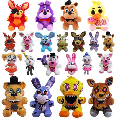Милые плюшевые игрушки Fnaf Игровая кукла 18 см Бонни Медведь Фокси Мультяшные мягкие куклы Игрушки Фредди для детей Подарки