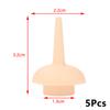 2/5/10Pcs Universal Pet Feeding Nipple Mini Cat Silicone Feeding Pacifier Pet Feeding Oral Syringe Nursing Puppy Kitten Nipple