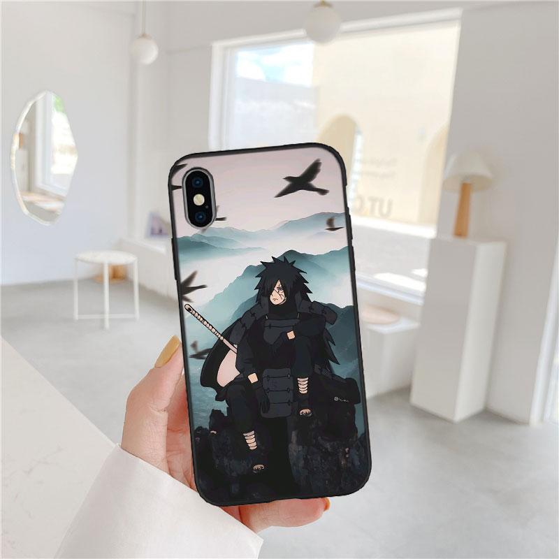 LO74 NARUTO Uchiha Madara Soft Shell Phone Case for Redmi Note 8 9 Pro Max 9S 9T 9C NFC 8T 8A 10A A4