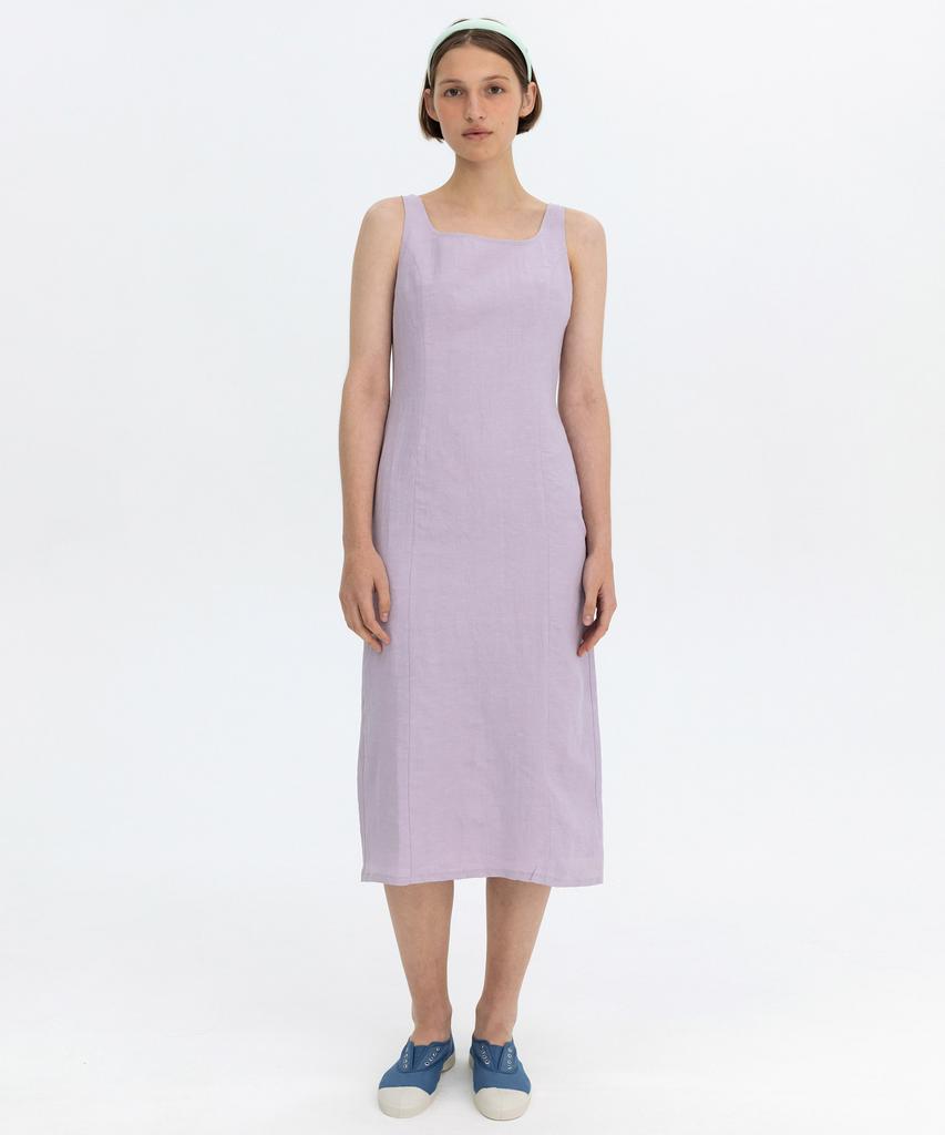 Bensimon Linen Dress - Lavender