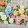 Landscape Artificial Peony Flower Colorful Bridal Bouquet Fashion Simulated Flowers  Home Decor