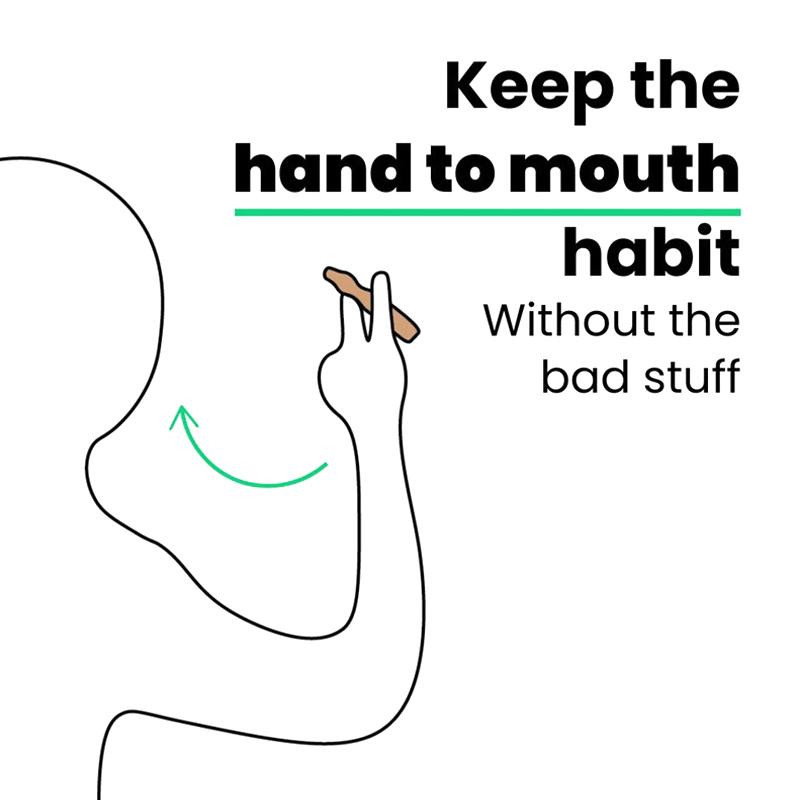 Ароматерапевтический ингалятор для эфирных масел Ингалятор для отказа от курения Деревянный персональный диффузор для эфирных масел с фибровыми стержнями