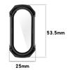 PC Case Glass For Xiaomi Mi Band 10 9 8 Anti-scratch Watchband Screen Protector Bumper for Xiomi Mi Band 9 Ceramic Miband 10 Cover Shell