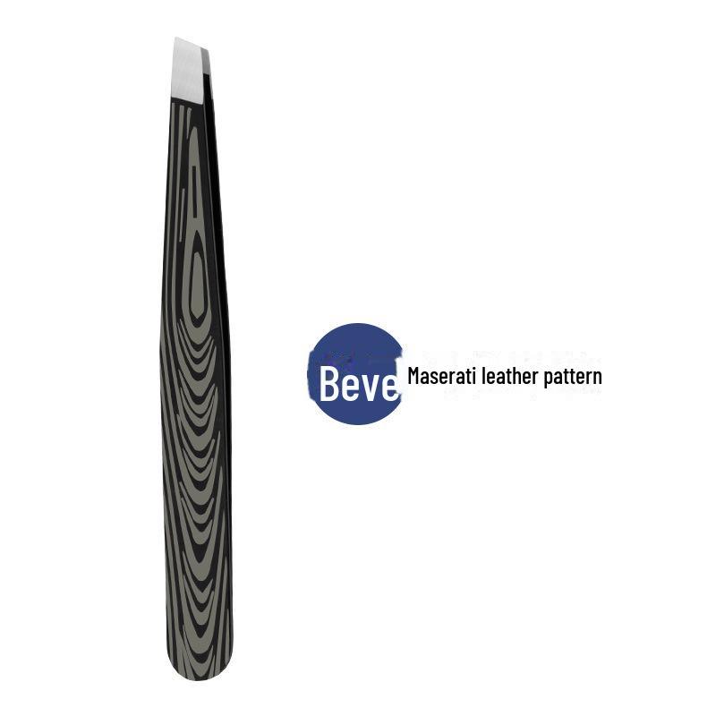 Пинцет для бровей из нержавеющей стали толщиной 1,2 мм со скошенной кромкой для точного удаления волос