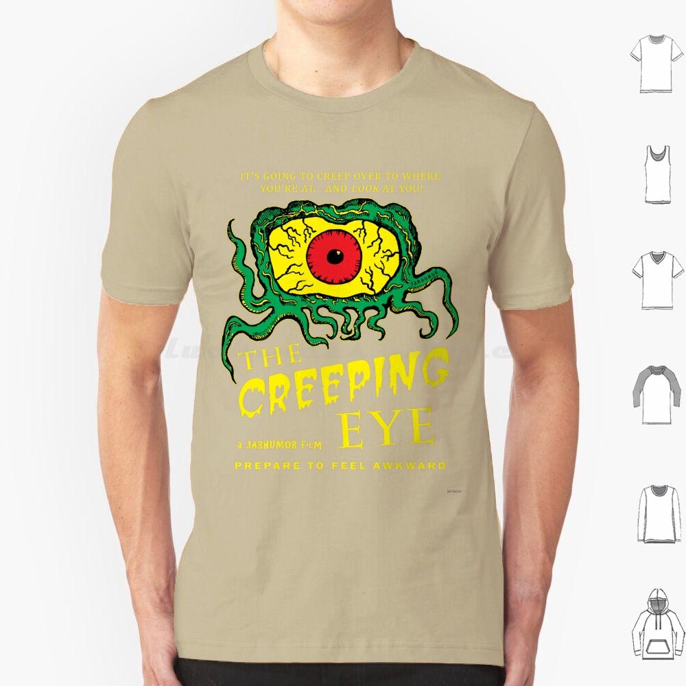 The Eye T Shirt 6xl Cotton Cool Tee The Crawling Eye Movie Movies Parody Classic Horror Bad Cult Monster Creature Evil Creepy