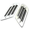 Car Side Air Hole Cover Flow Vent Intake Fender Grille Duct Decoration Sticker