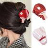 Small Badminton Hairpin Cartoon Hair Claw Clip Cute Table Tennis Racket Hairpin  Women Decoration