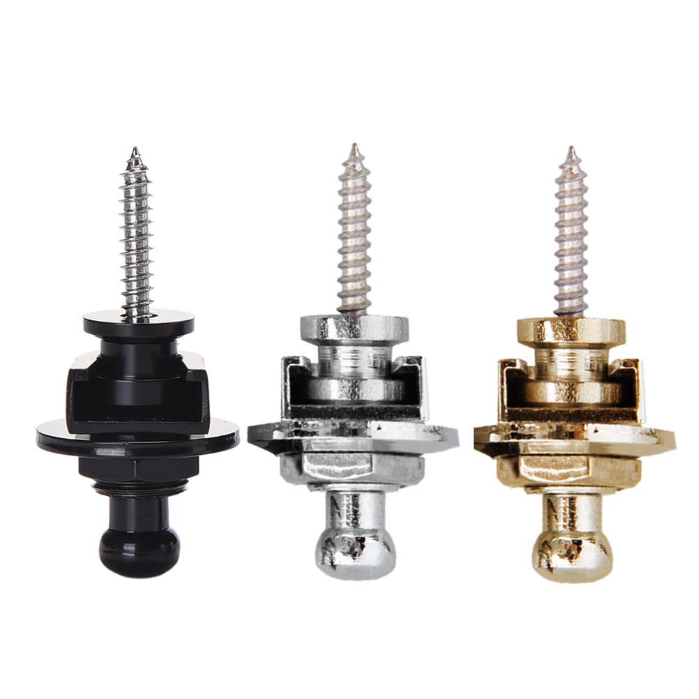 2 шт. привлекательные и прочные ремешки в стиле Шаллер, замки для электроакустической гитары, бас-гитары, кнопки