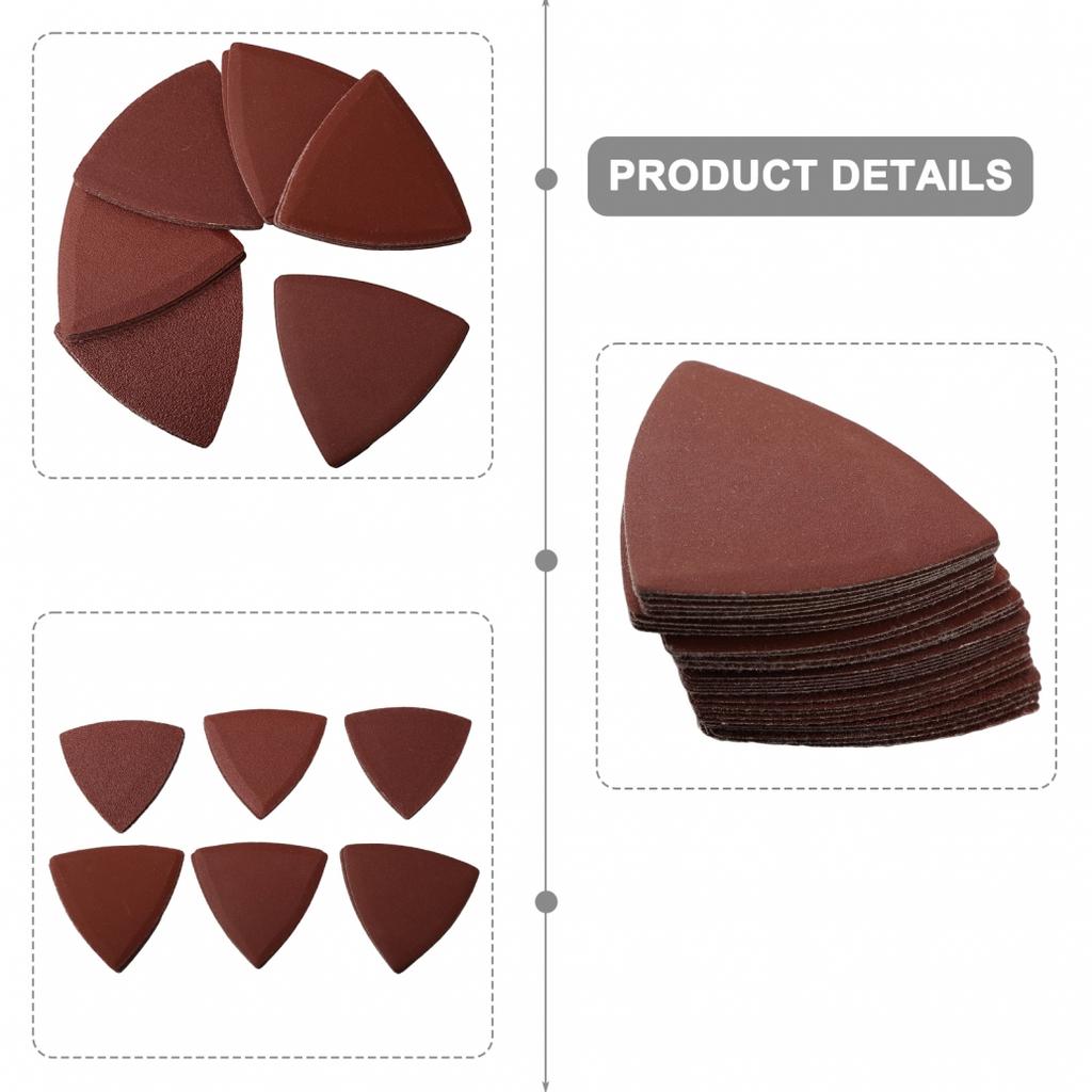 Triangle Sandpaper Sanding Disc Abrasive Tool 240 3-1/8 Inch