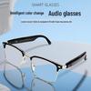 Smart AI Bluetooth Glasses GS13: Photochromic Metal Fashion with High-End Translation Features