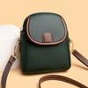 Мини квадратные сумки Сумка Универсальная сумка через плечо Повседневная модная кожаная сумка Сумка для мобильного телефона для женщин