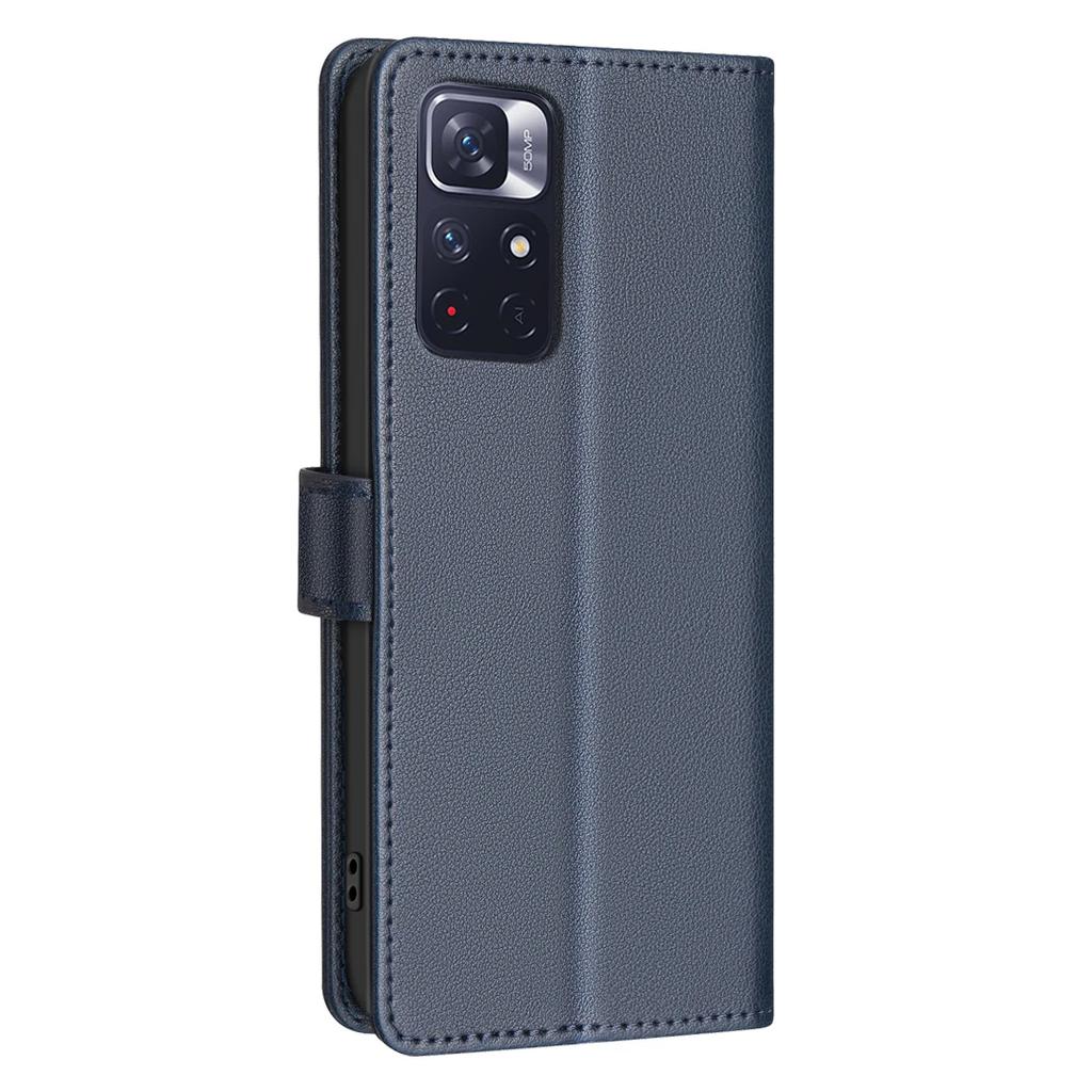 Защитный чехол-книжка из кожи с RFID-защитой для Xiaomi Redmi Note 12S 4G Note 11 4G Note 11E Note 11S Note 11 Pro 5G Note 11 Pro 4G