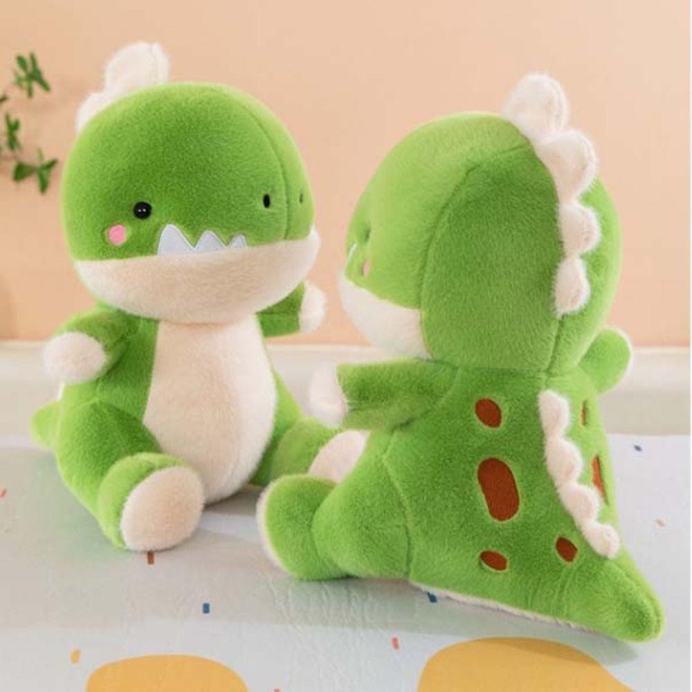 Soft Cartoon Dinosaur Plush Toy Fluffy Stuffed Animals Doll Cute Dinosaur Plush Doll Boys Girls