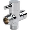 7/8 Toilet Corner Valve Water Distributor Spray Gun Shower Valve 1/2 Three-way 3/8 One In Two Out Water Distributor Valve