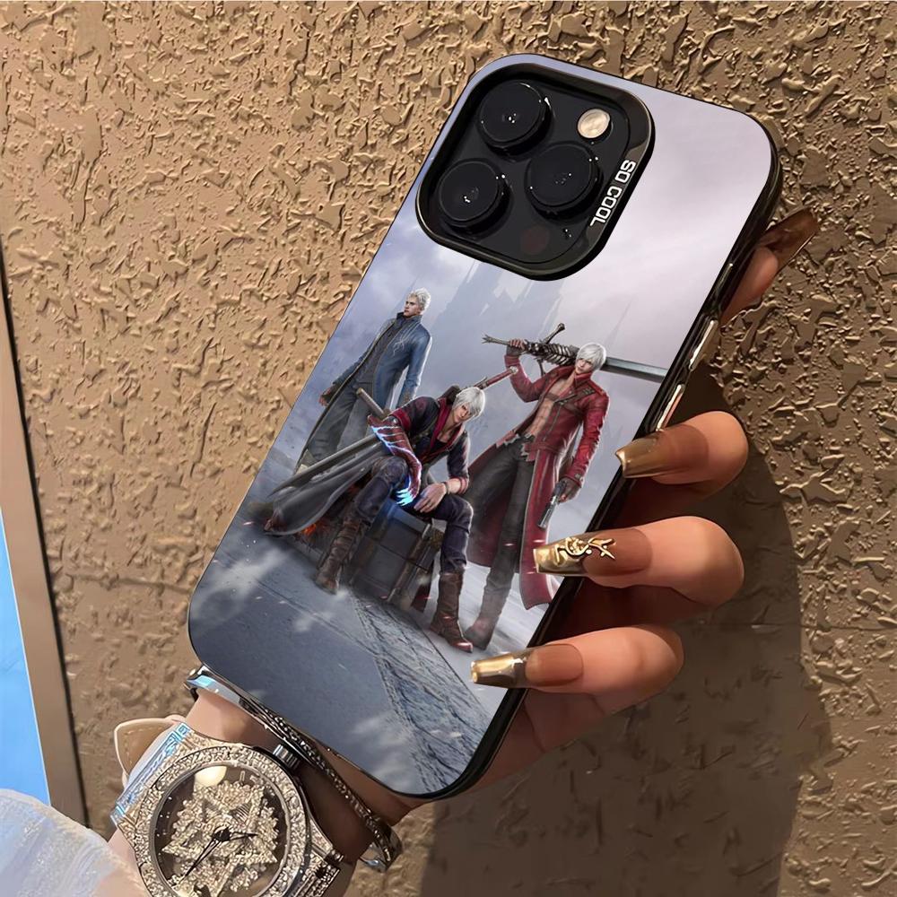 Чехол для телефона D-Devil May Cry DMC Чехол для телефона для iPhone 14 16 15 11 12 13 Pro Max Mini Plus Ударопрочный чехол