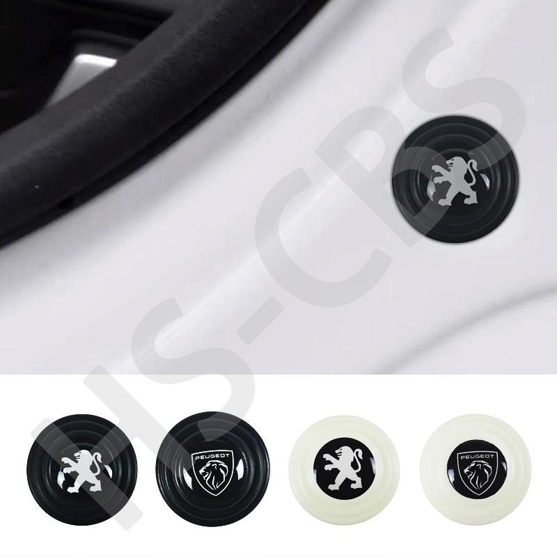 Car Door Shock Mount Pad Absorbing Gasket Stickers For Peugeot 107 408 4008 308 3008 5008 508 2008 208 301 407 4008 Accessories