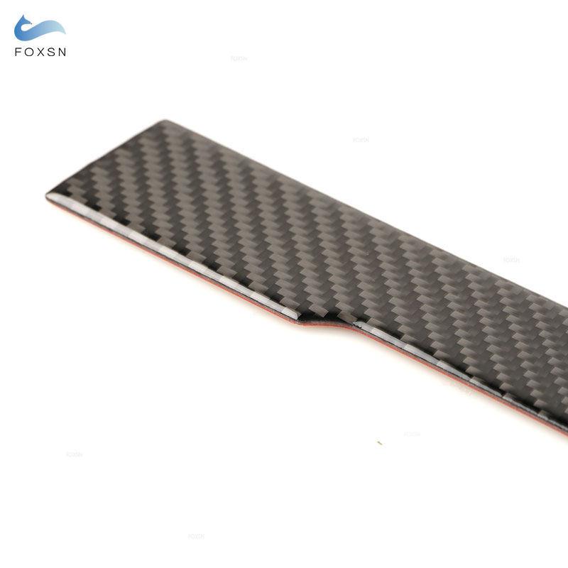 For Seat Ibiza 6l 2003 2004 2005 2006 2007 2008 Soft Carbon Fiber Car Inner Dashboard Panel Co-pilot Passenger Side Strip Trim