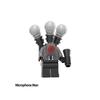 16PCS Toilet Skibidi Building Blocks Tv Monitor Cameradiy Minifigures Toys