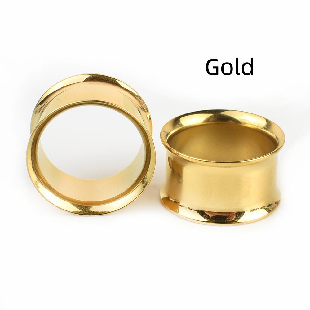 3-50 мм 2 шт. беруши туннели манометры из нержавеющей стали носилки для ушей украшения для пирсинга для женщин и мужчин