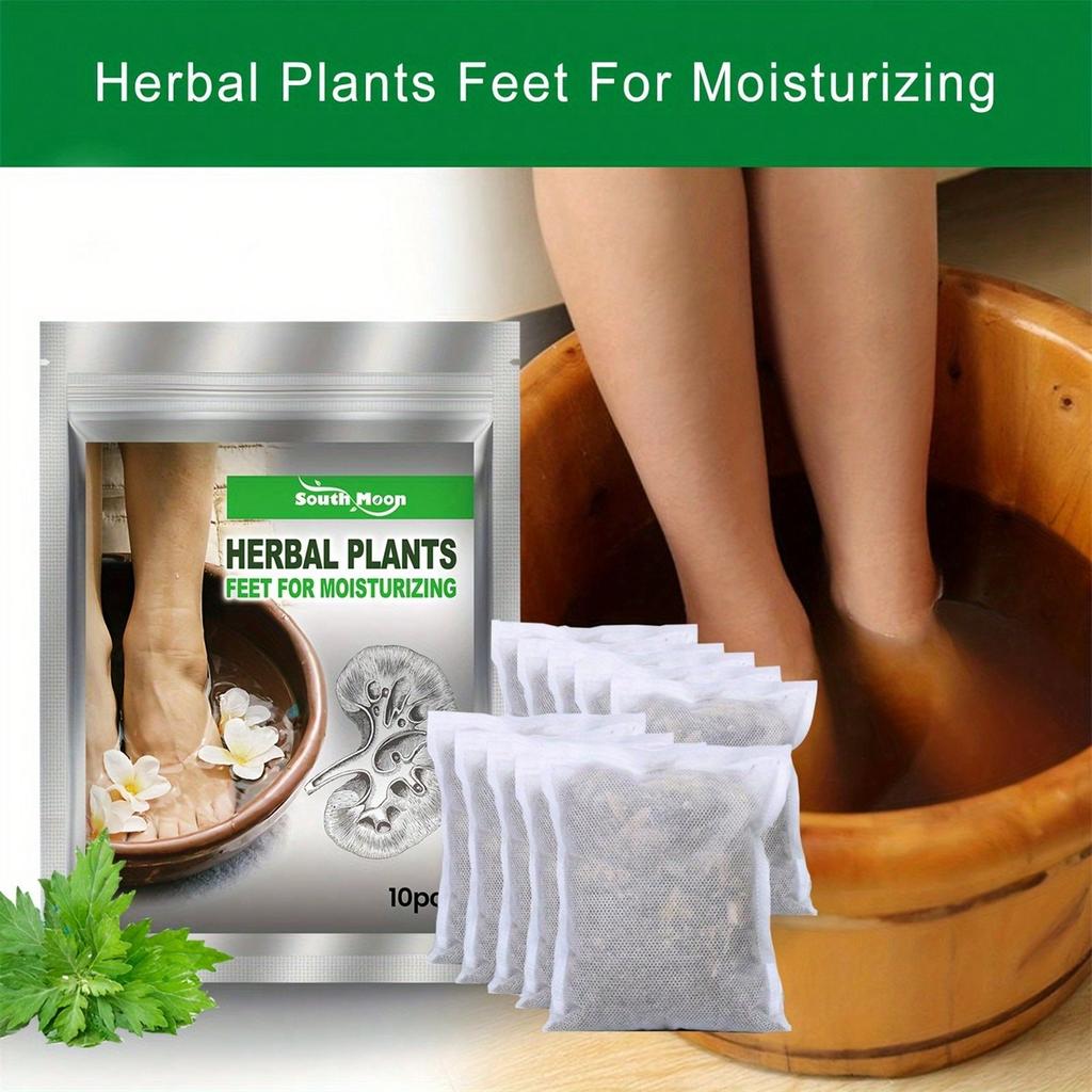 10 Pieces Foot Bath Bag To Regulate The Body, Remove Dampness, Aid Sleep, Warm The Kidneys, Strengthen The Body, and Remove Cold Foot Bath Bag