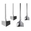 1Pcs Caulk Removal Tool Outdoor Corner Trowel Stainless Steel Filling Squeegee Wall Plaster Scraper 90 Degree