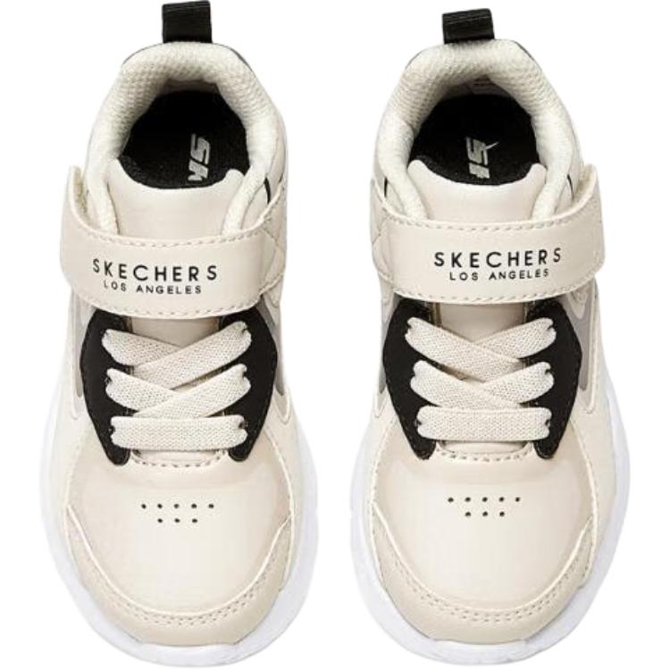 Skechers Серия 'Уличные Мальчики' Удобные Универсальные Теплые Низкие Ходячие Ботинки Детская обувь Натуральный 403645N-NAT