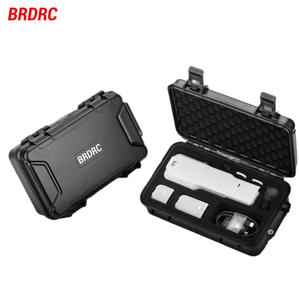 BRDRC Waterproof Hard Case for Insta360 Luna Ultra Portable Carrying Storage Bag Accessory Combo Suitcase With Hand Strap