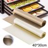Многоразовый антипригарный коврик для выпечки, стекловолокно с покрытием PTFE, термостойкий коврик для выпечки, 60 см / 23,62 дюйма, инструмент для выпечки в духовке
