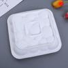 Форма для выпечки 3D Square Cloud Cake Mold в форме облака, белая силиконовая форма для выпечки мусса, торта, десерта