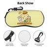 Pompompurin Cartoon Eyeglass Glasses Case Women Men Soft Anime Kawaii Sunglasses Protective Bag