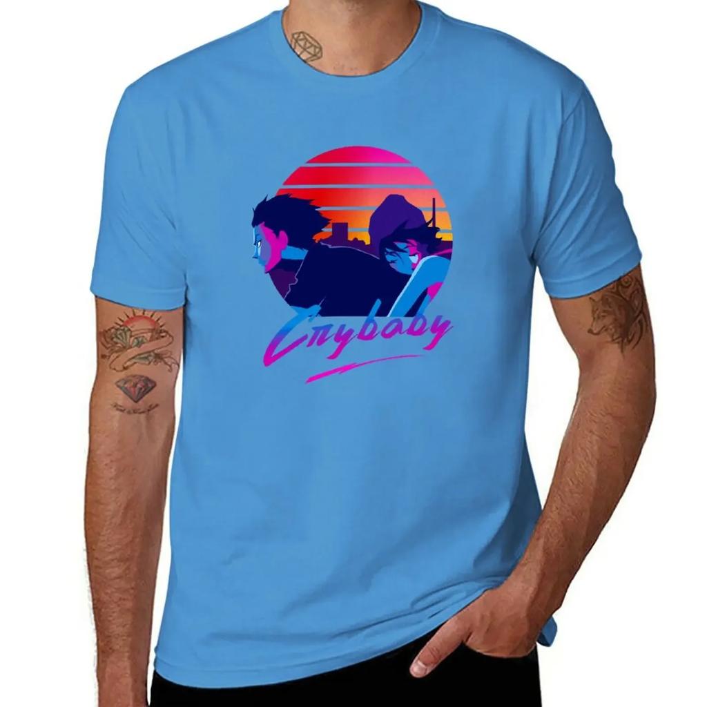 Crybaby T-Shirt hippie clothes for a boy summer top mens tall t shirts