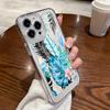 Flower Clear Color Cover For Iphone 16 15 14 Plus 13 12 11 Pro Max 7 8 Plus Xs Max Xr 13 12 Mini Full Camera Protective Silicone Shockproof Soft Case