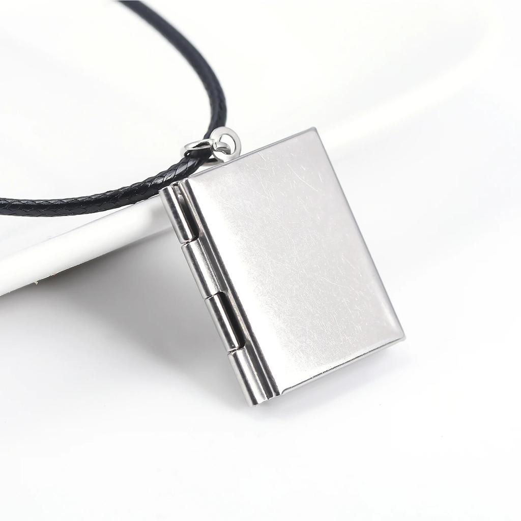 Anime Jujutsu Kaisen Cosplay Necklace Todo Aoi Can Open Photo Frames Pendant Necklaces for Women Men Jewelry Gift