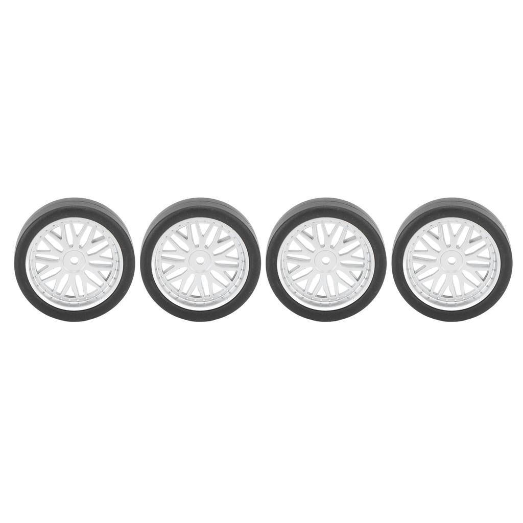 4PCS RC Drift Car Tires Rubber Drifting Wheel Tire Remote Control Model Car Tyre Replacement for AE86
