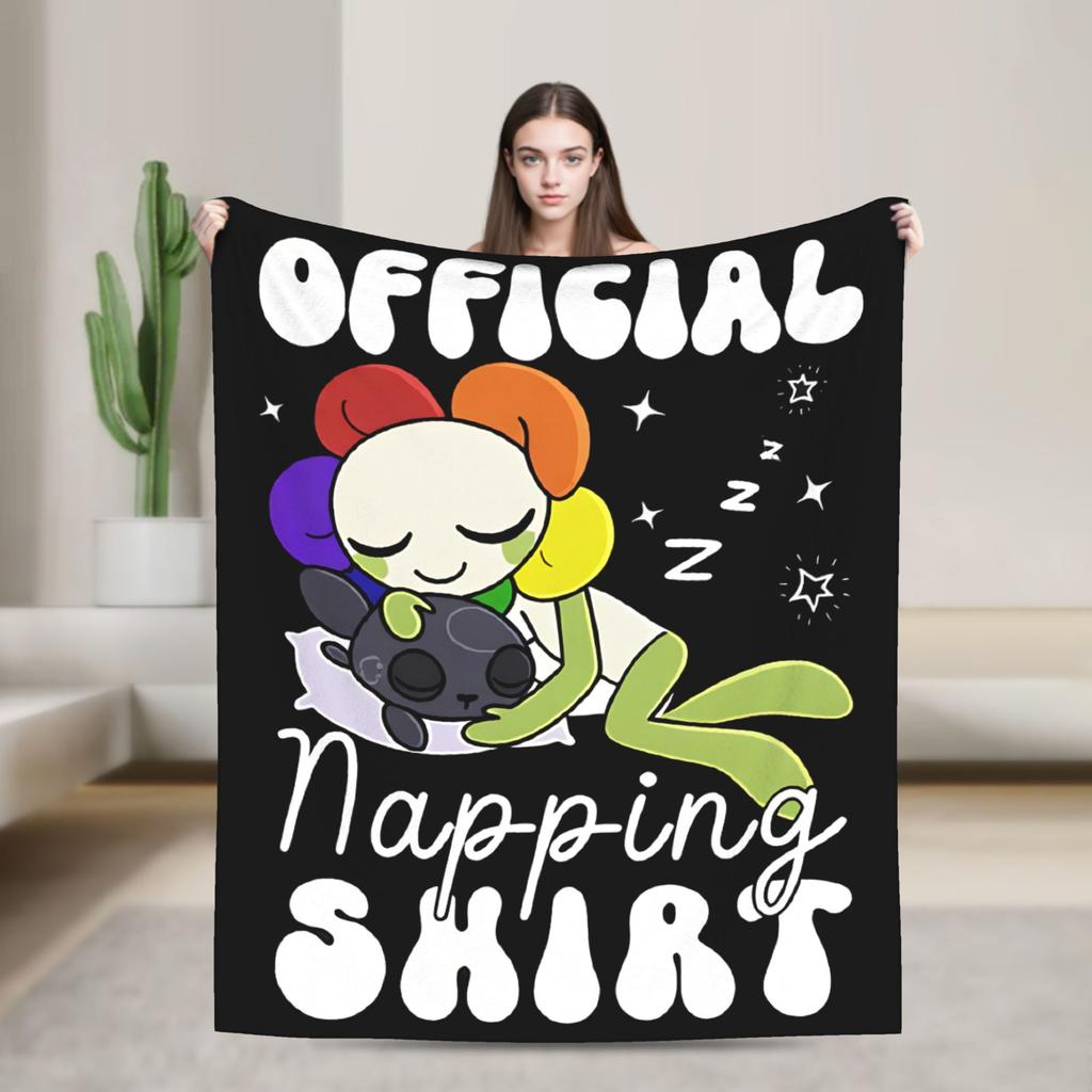 Dandys World Pebble Blanket Fleece Novelty Warm Throw Blankets for Bedding Lounge Spring Autumn