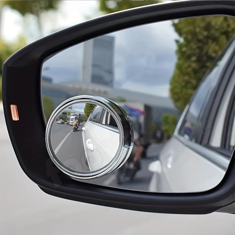 2pcs Car Blind Spot Mirror Rearview Mirror Rain Multifunctional 2-in-1 Rain Covering For Rainy Days Expanding View Safety Driv 2