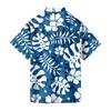 Гавайская рубашка для мужчин, мужские винтажные рубашки для боулинга на пуговицах, летняя пляжная рубашка с коротким рукавом