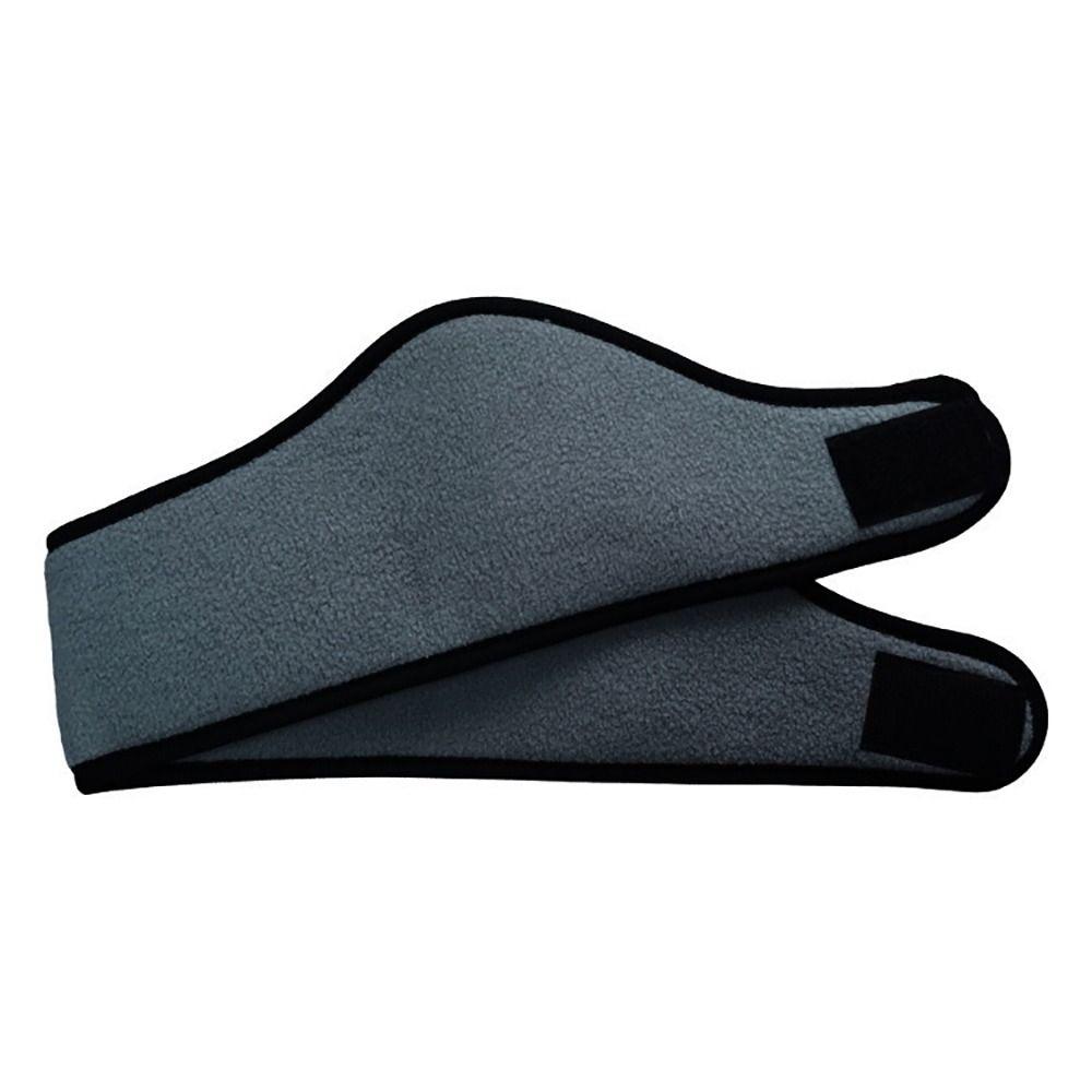 Woman/Man Stretch Ski Head Band Ear Muff Spandex Polar Fleece