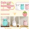 Увлажнитель воздуха Cute Cat, устройство для увлажнения воздуха в машине Cute Cat, тихий распылитель для рабочего стола Cute