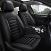 Черные чехлы на сиденья автомобиля для Ford Focus 2 MK1 MK3 Mondeo MK4 Fiesta MK7 Fusion Kuga Ranger Explorer 5 Figo Taurus Автоаксессуары