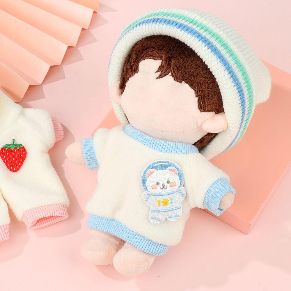 Children's Toy Fat Plush Doll Cotton Doll Clothes Mini Wear Conjoined Garment Doll's Clothing