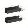 Magnetic Side Storage Rack Set, Suitable for Refrigerator and Washing Machine Side, No Need for Drilling Installation, Seasoning