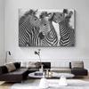 Африка Черно-белая Зебра Плакат Животные Холст Картины Постеры Печать Настенные Картины Для Гостиной Домашний Декор Без Рамки