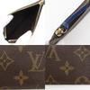Louis Vuitton Portefeiulle Josephine Purse M60164 Three Fold Brown Monogram Canvas Women Used