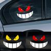 Car Motorcycle Stickers Devil Eyes Helmet Fairing Rear Window Decoration Decal Reflective Electric Stickers