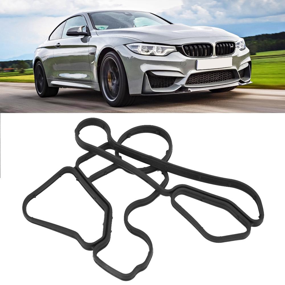1 Set Engine Oil Filter Housing Gasket for BMW 11428637821 11428637820