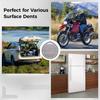 Homaisson Car Dent Detection Board With Storage Bag, 32 Inch Striped Light Reflector Board, Flexible Foldable Dent Panel, Dent Fix Tool For Vehicle