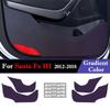 Защитная пленка от царапин на внутреннюю дверь автомобиля для Hyundai Santa Fe III 2012 - 2017 2018 Автоаксессуары Защитное покрытие
